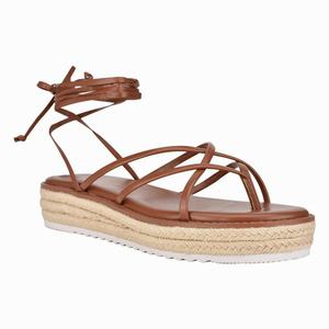 Nine West Candid Ankle Wrap Sandalen Met Hak Bruin Nederland | AVF-867245